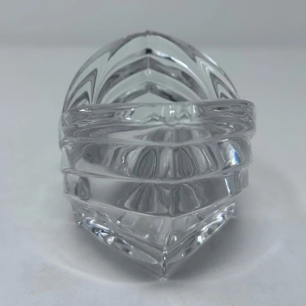 Mikasa Germany Crystal Heavy Candle Holder 5